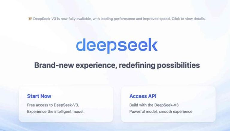 نموذج DeepSeek V3 الذكي