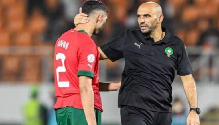 وليد الركراكي مدرب المغرب 