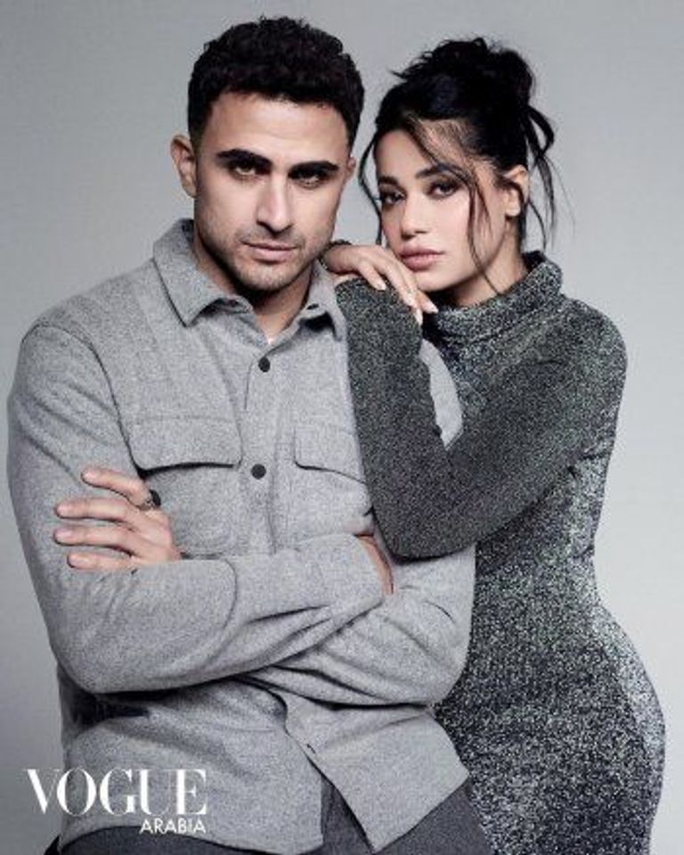 رحمة رياض رفقة زوجها ألكسندر علوم 