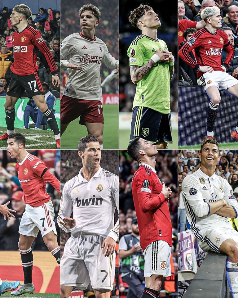 تحذير ميسي.. غارناتشو يتجاهل دي ماريا من أجل رونالدو كريستيانو رونالدو وأليخاندرو غارناتشو