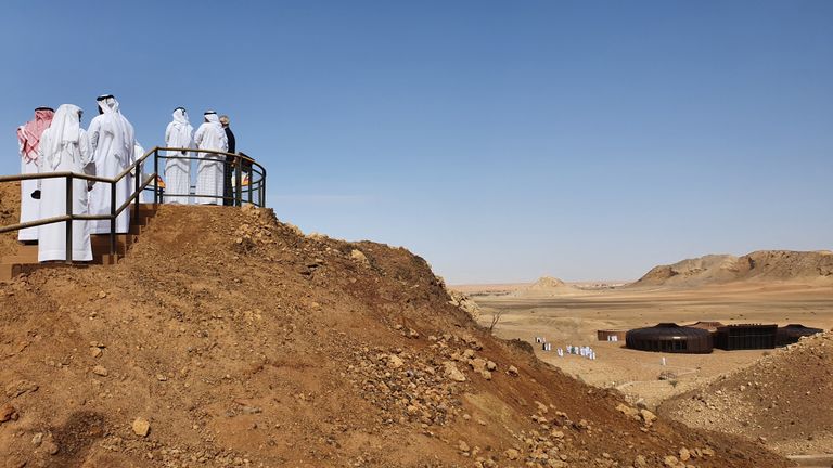 حديقة بحيص الجيولوجية بالشارقة حديقة بحيص الجيولوجية بالشارقة
