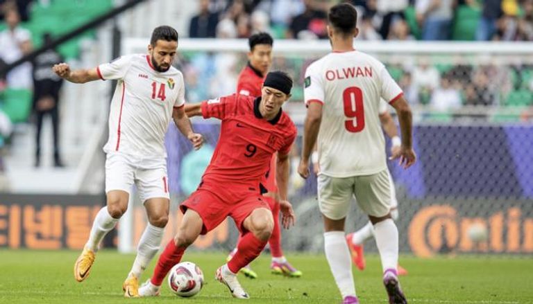 مباراة الأردن وكوريا الجنوبية في كأس آسيا 2023
