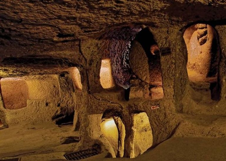 مدينة كايماكلي تحت الأرض أحد أفضل أماكن السياحة في كابادوكيا