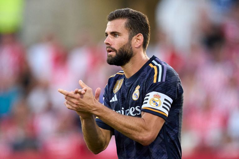 ناتشو مدافع ريال مدريد مباراة ريال مدريد وجيرونا - أرشيفية