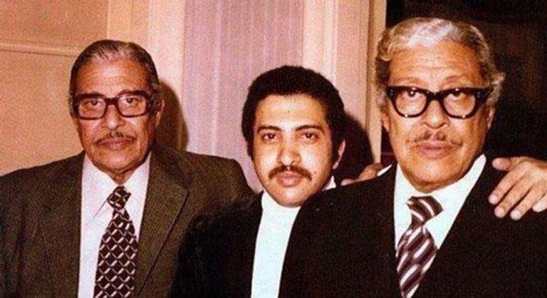 عماد حمدي وشقيقه التوأم