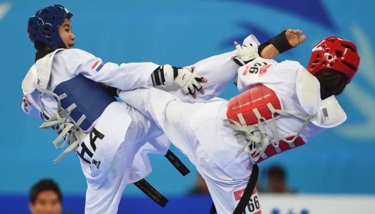 التايكوندو من رياضات الدفاع عن النفس