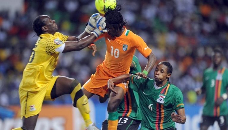 زامبيا وكوت ديفوار في 2012 مباراة مصر وكوت ديفوار في نهائي 2006