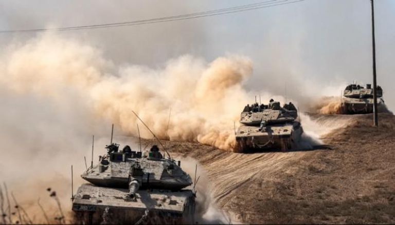 دبابات إسرائيلية في غزة -أرشيفية