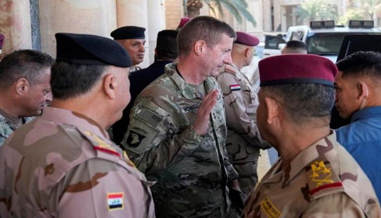 اللواء جويل فاول يغادر بعد أولى جلسات إنهاء مهمة التحالف بين العراق وأمريكا