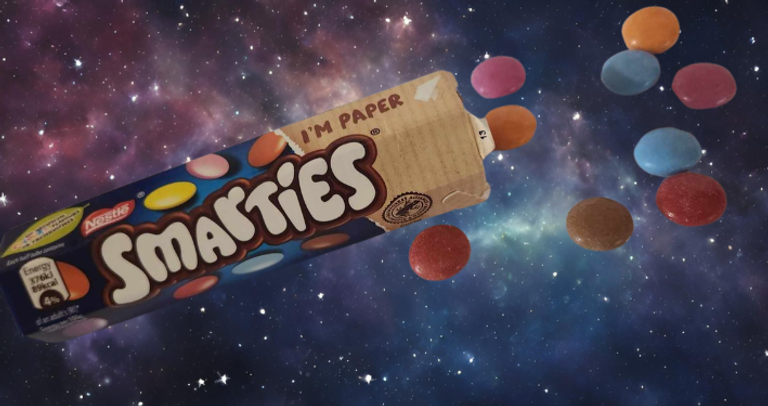 رسم توضيحي يُظهر كوكبا مفلطحا مثل حلوى سمارتيز