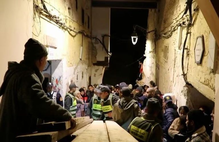 انهيار منزل في فاس