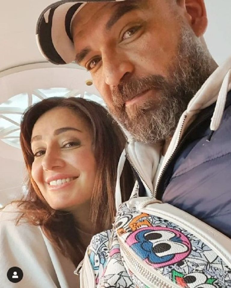 حلا شيحة والممثل أحمد طلعت