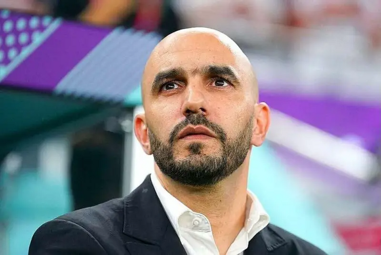 وليد الركراكي مدرب منتخب المغرب
