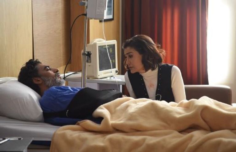 غادة عبدالرازق في لقطة من مسلسل "صيد العقارب"