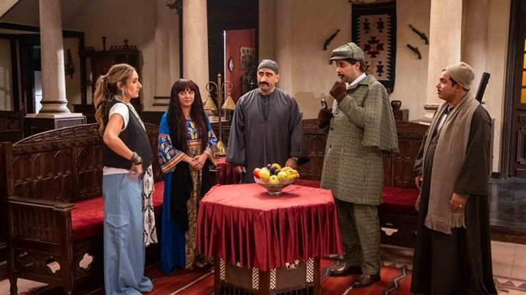 لقطة من مسلسل "الكبير أوي"