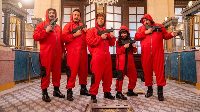 لقطة من مسلسل "الكبير أوي"