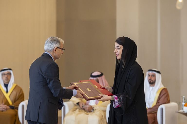 الشيخ محمد بن زايد آل نهيان رئيس دولة الإمارات ورئيس وزراء الهند ناريندرا مودي