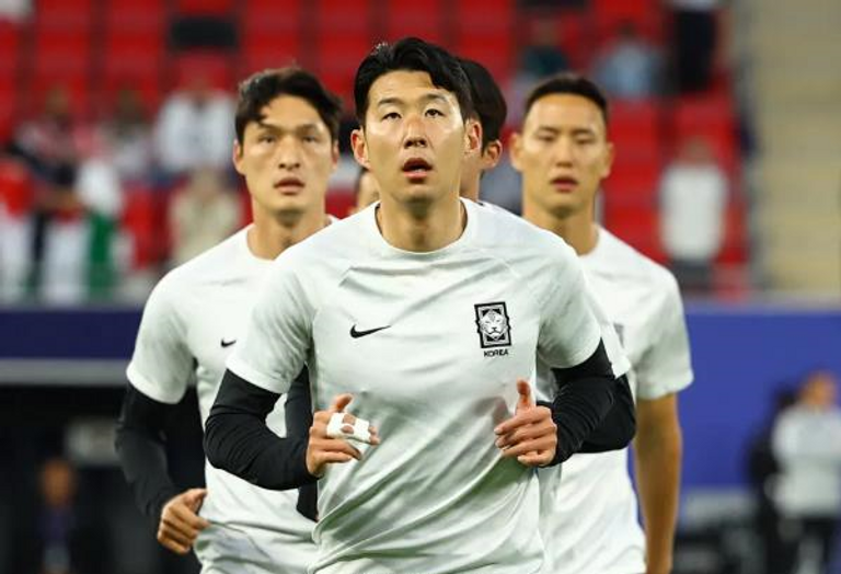 سون هيونغ مين قائد منتخب كوريا الجنوبية