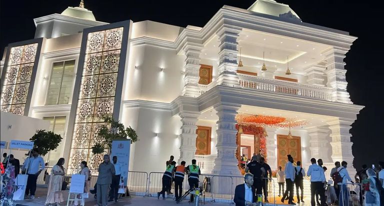 المعبد الهندوسي في دبي