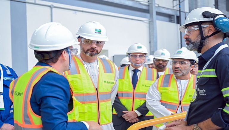 مجمع تيناريس الصناعي الجديد في مدينة أبوظبي الصناعية