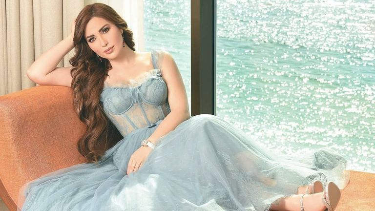 الفنانة نسرين طافش