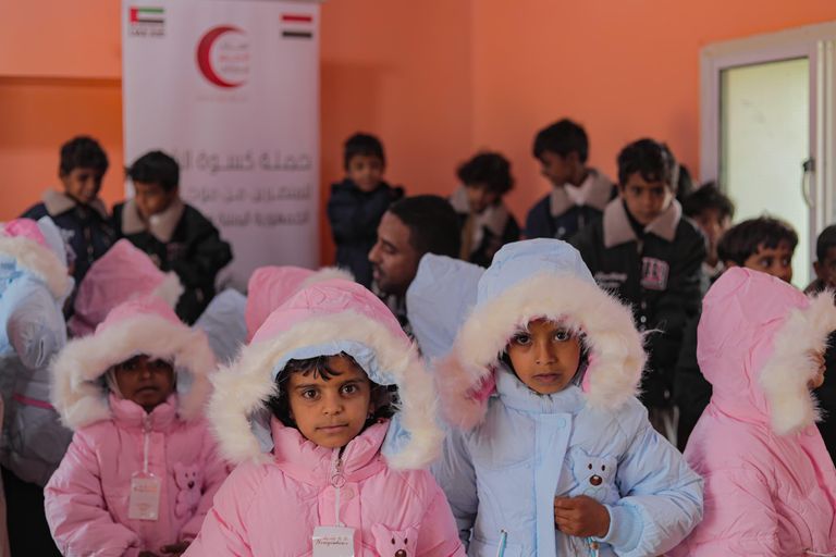 الإمارات ترسم البسمة على وجوه أطفال اليمن