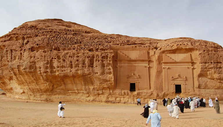 إحدى الوجهات السياحية في المملكة