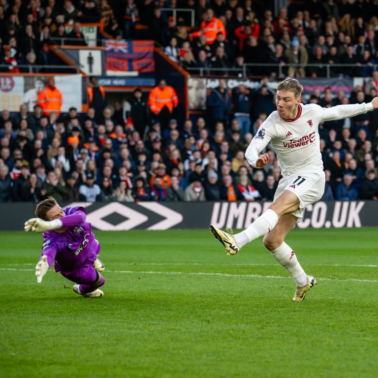 هويلوند  راسموس هويلوند نجم مانشستر يونايتد