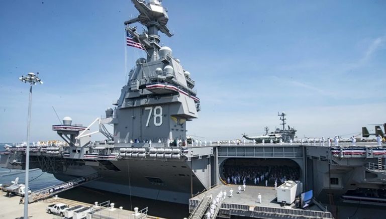 حاملة طائرات من طراز «فورد يو إس إس جون إف كينيدي»