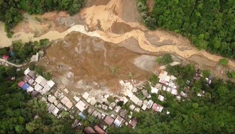 الانهيار الأرضي في الفلبين