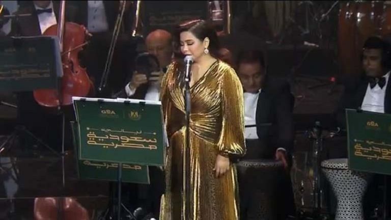 شيرين عبدالوهاب في حفل "ليالي سعودية – مصرية"