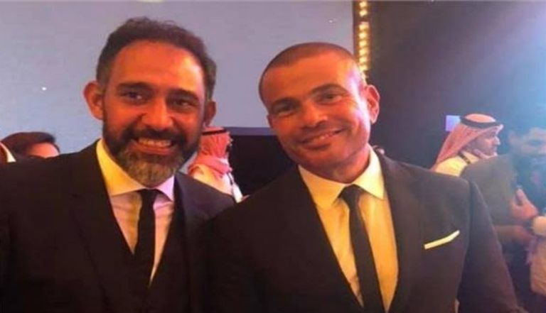 عمرو دياب وعمرو مصطفى