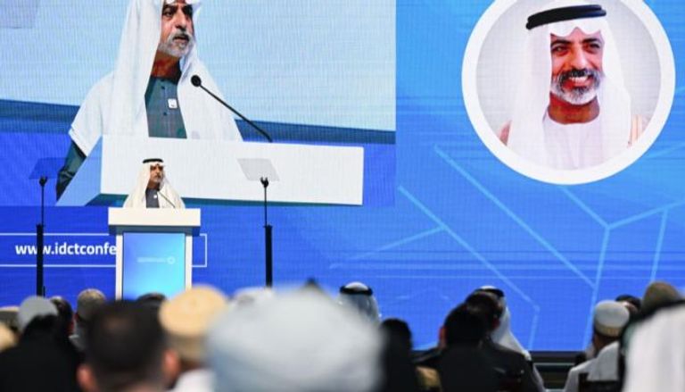 الشيخ نهيان بن مبارك آل نهيان في افتتاح المؤتمر