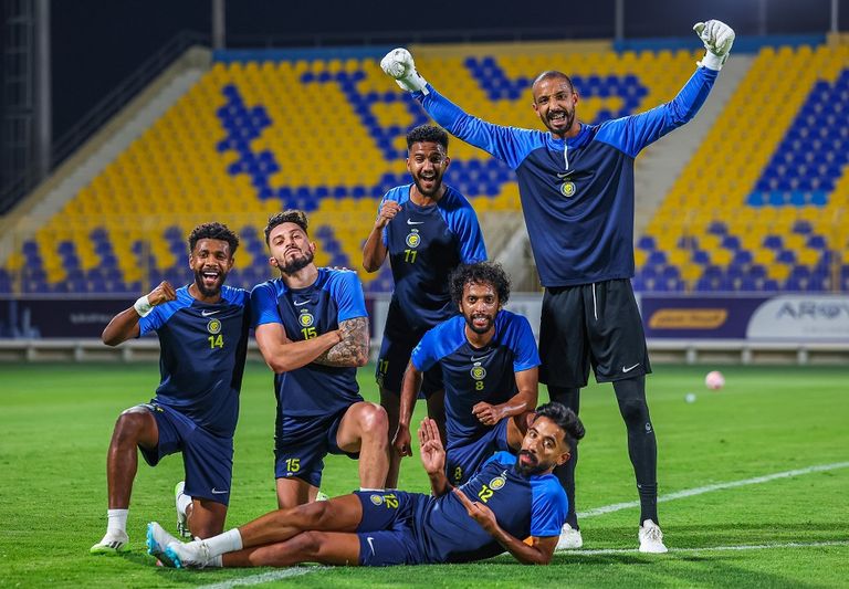 كريستيانو رونالدو نجم النصر السعودي