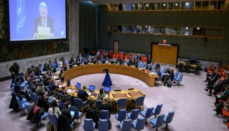 منسق الأمم المتحدة لعملية السلام في الشرق الأوسط يتحدث أمام مجلس الأمن 