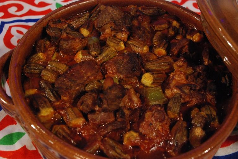 طاجن البامية في فطور أول يوم رمضان قائمة أكلات فطور أول يوم رمضان