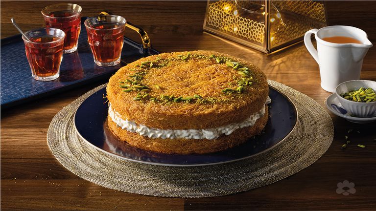 كنافة بالقشدة قائمة أكلات فطور أول يوم رمضان