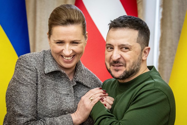 الرئيس الأوكراني فولوديمير زيلينسكي