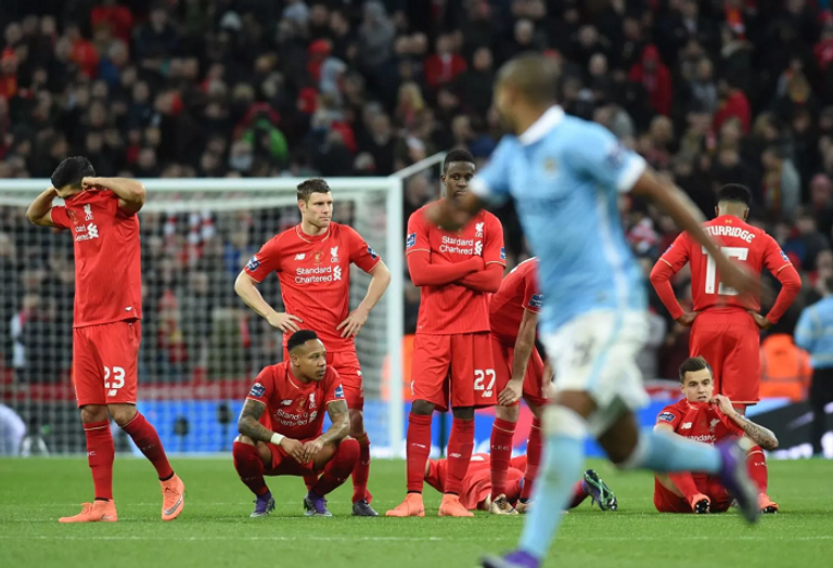 مان سيتي وليفربول في 2016 ليفربول وتشيلسي في نهائي كأس الرابطة 2022