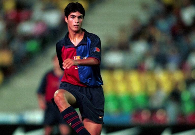 مايكل أرتيتا ميكيل أرتيتا وتشافي هيرنانديز