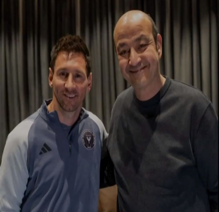 عمرو أديب وميسي