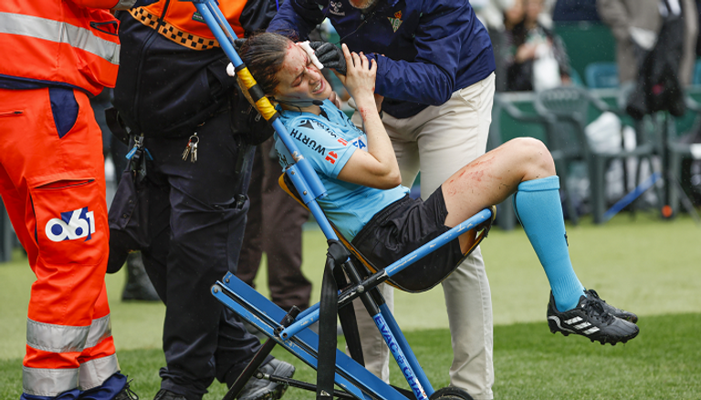 جوادلابي بوراس لقطة من أحداث مباراة بلباو وبيتيس