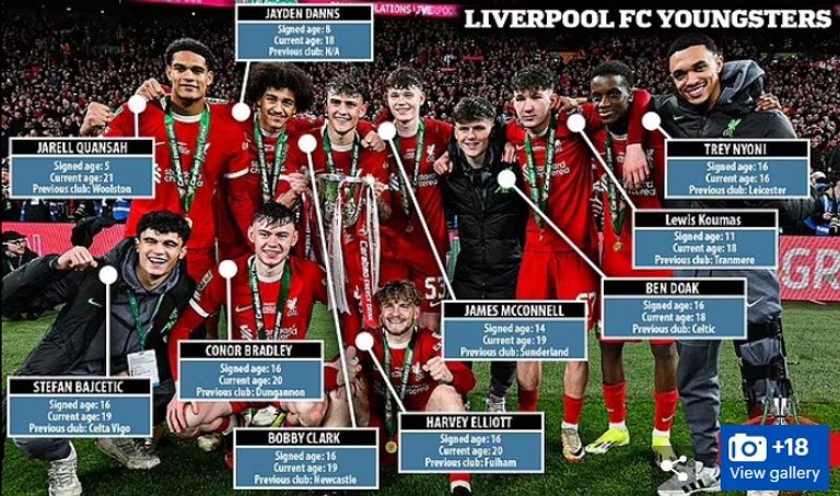 نجوم ليفربول تتويج ليفربول بكأس الرابطة