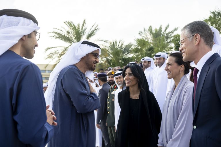 محمد بن زايد يكرم صُنّاع إنجازات COP28 جانب من تكريم صُنّاع إنجازات COP28