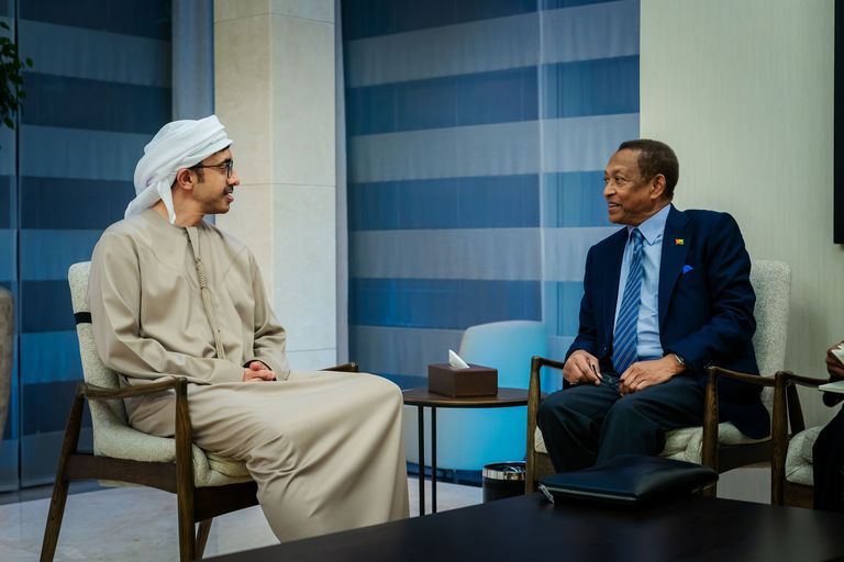 الشيخ عبدالله بن زايد آل نهيان يستقبل وزير خارجية لوكسمبورغ