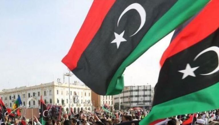 علم ليبيا  