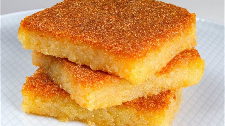 طريقة عمل البسبوسة بالموز