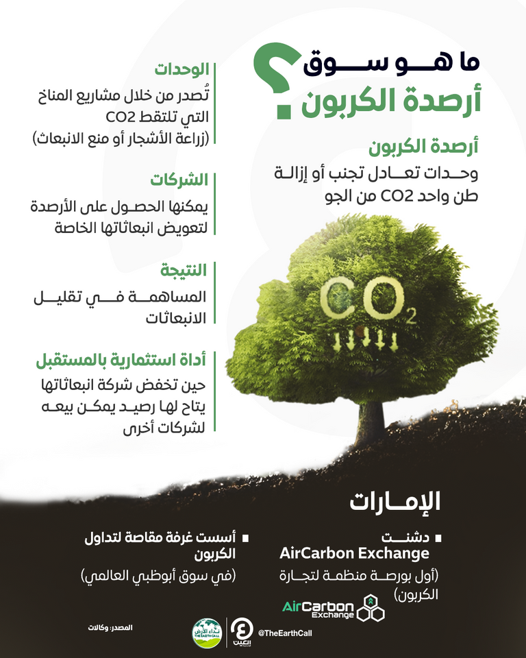 ما ينبغي معرفته عن أرصدة الكربون