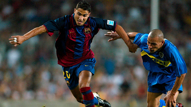 ريكاردو كواريزما رونالدينيو وتييري هنري