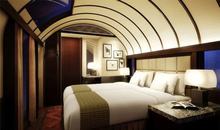 تصميم جناح شيكي شيما الفاخر  قطار شيكي شيما الياباني